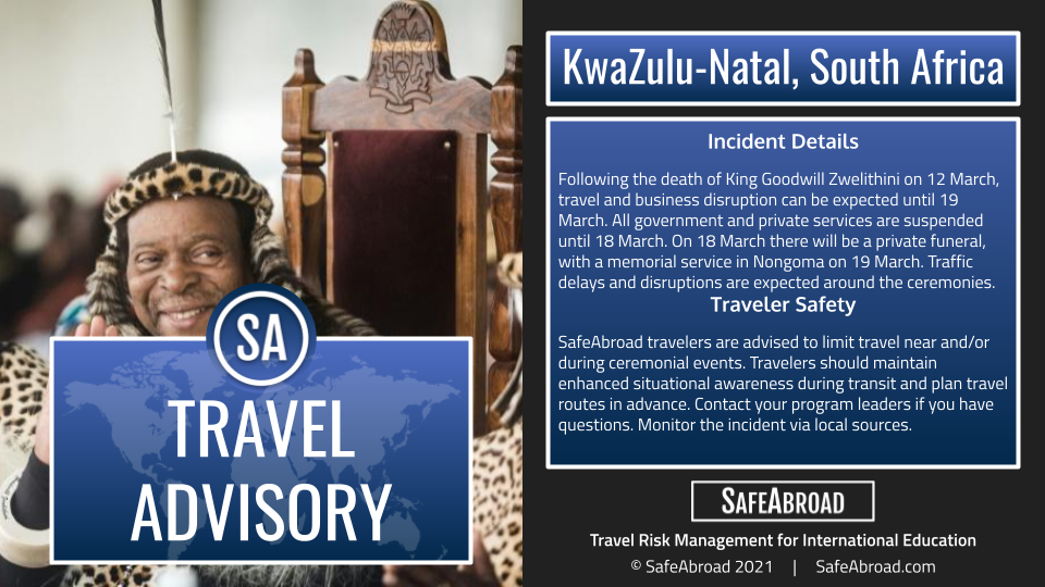 South Africa Travel Advice & Safety