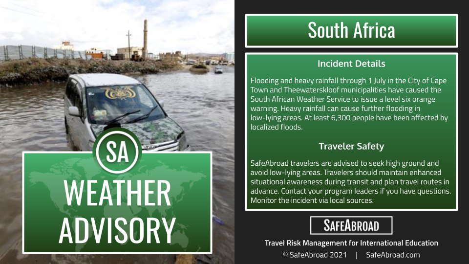 South Africa Travel Advice & Safety