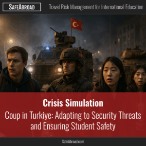 Coup in Turkiye: Adapting to Security Threats and Ensuring Student Safety