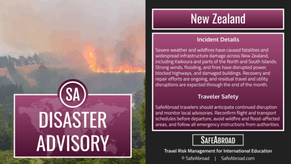 Severe weather and wildfires cause fatalities and infrastructure damage ...